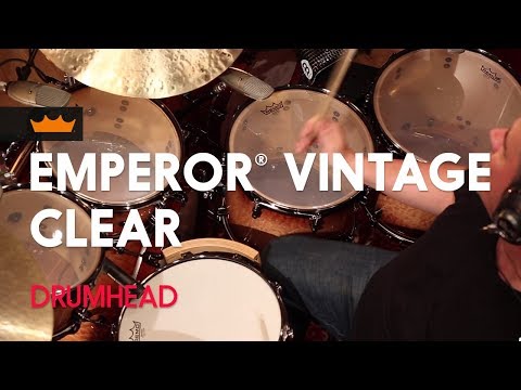 Remo Emperor Vintage - Clear