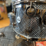 DW Collector's Series Pure Maple 24"/13"/16" Shell Pack in Grey Crystal