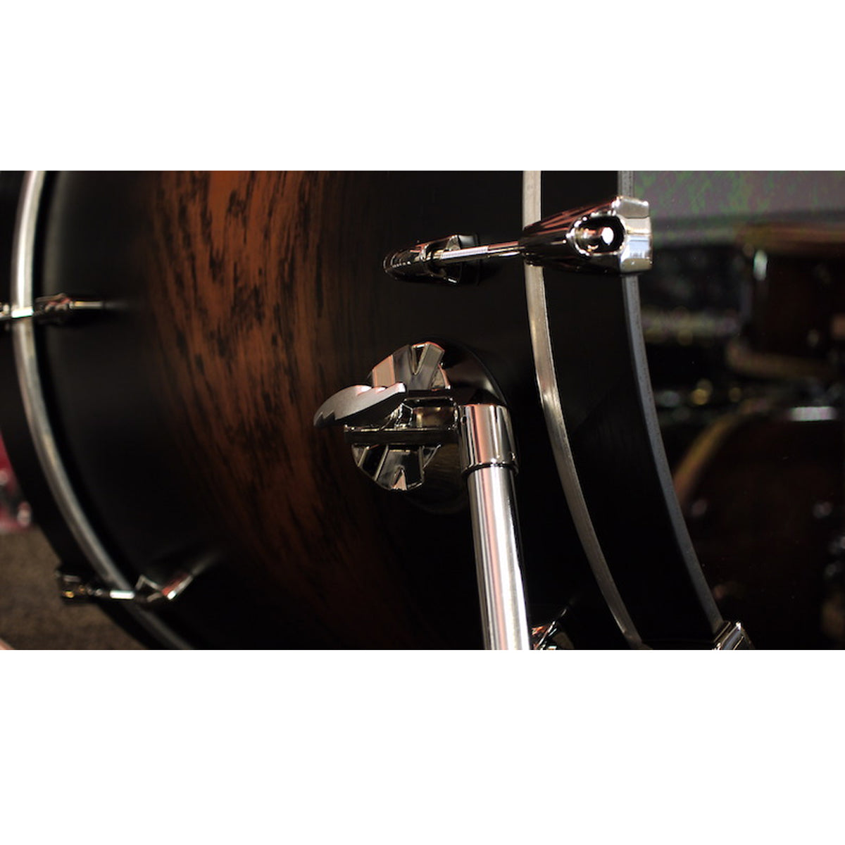 Yamaha Live Custom Hybrid Oak Rock Drum Kit - 10",12",16",22" - Earth Sunburst