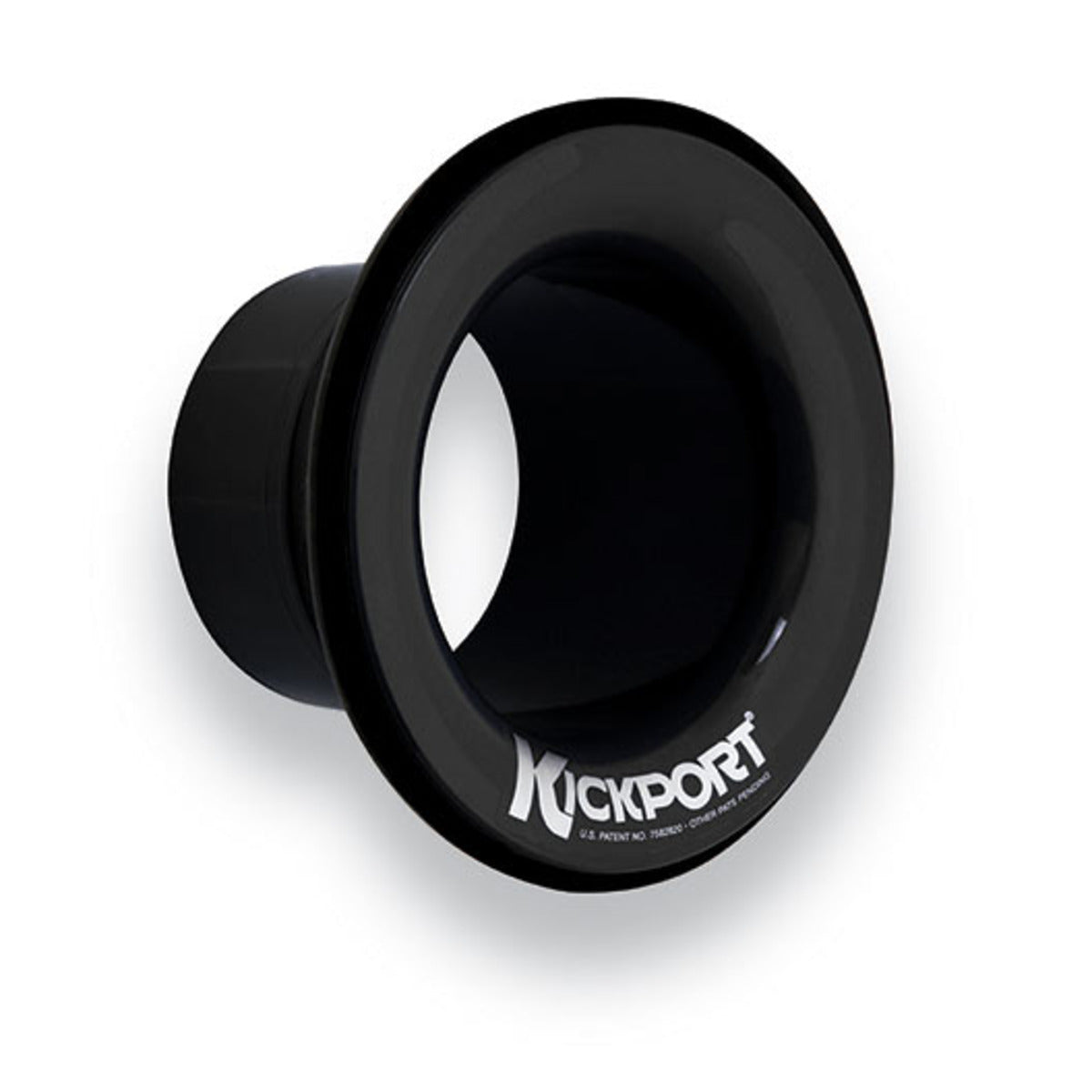 Kickport 4" Bass Drum Sound Hole in Black