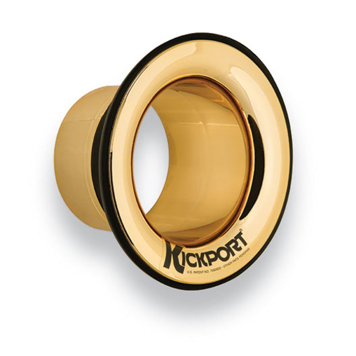 Kickport 4" Bass Drum Sound Hole in Gold