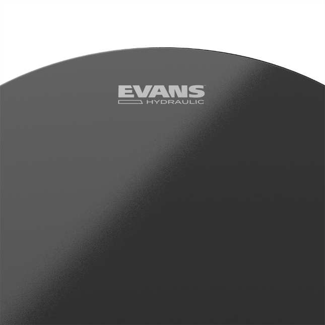 Evans Hydraulic Black 14" Coated Snare Batter