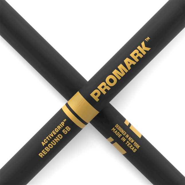 Pro-Mark ActiveGrip R5B Hickory - Wood Tip