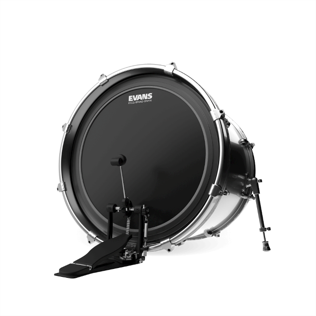 Evans EMAD Onyx Bass Drum Batter Heads
