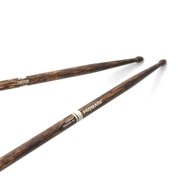 Pro-Mark Rebound FireGrain 5B Hickory Drum Sticks - Wood Tip