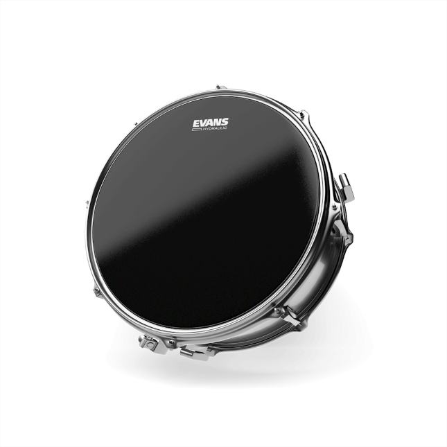 Evans Hydraulic Black 14" Coated Snare Batter