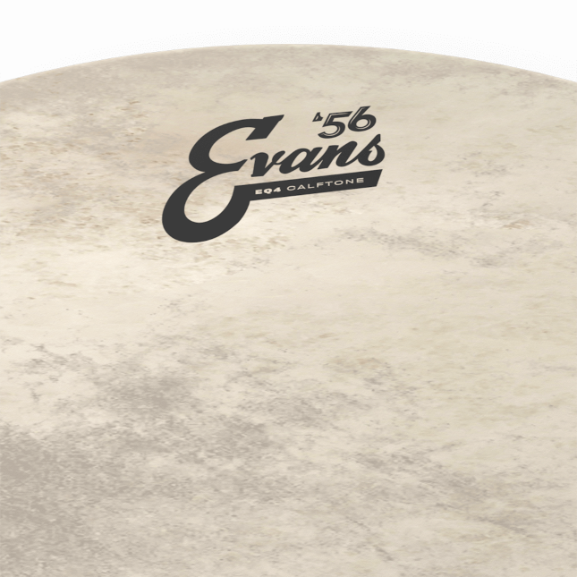 Evans EQ4 '56 Calftone Bass Drum Heads