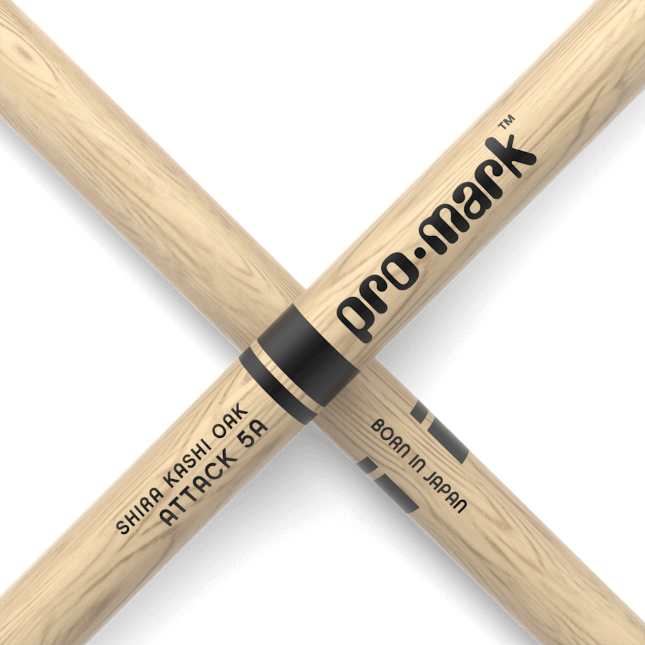 Pro-Mark Classic Attack 5A Shira Kashi Oak - Wood Tip