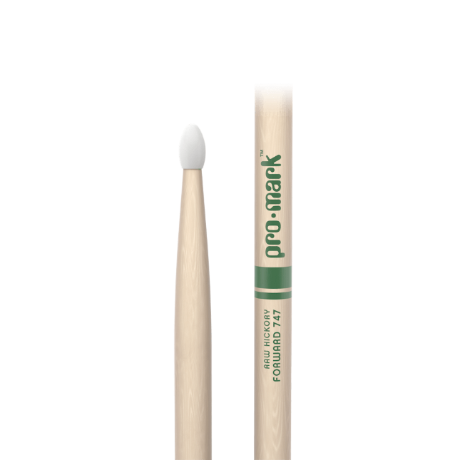 Pro-Mark Classic 747 Raw Hickory - Nylon Tip