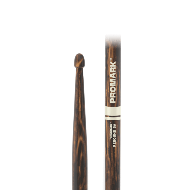 Pro-Mark Rebound FireGrain 5A Hickory Drum Sticks - Wood Tip