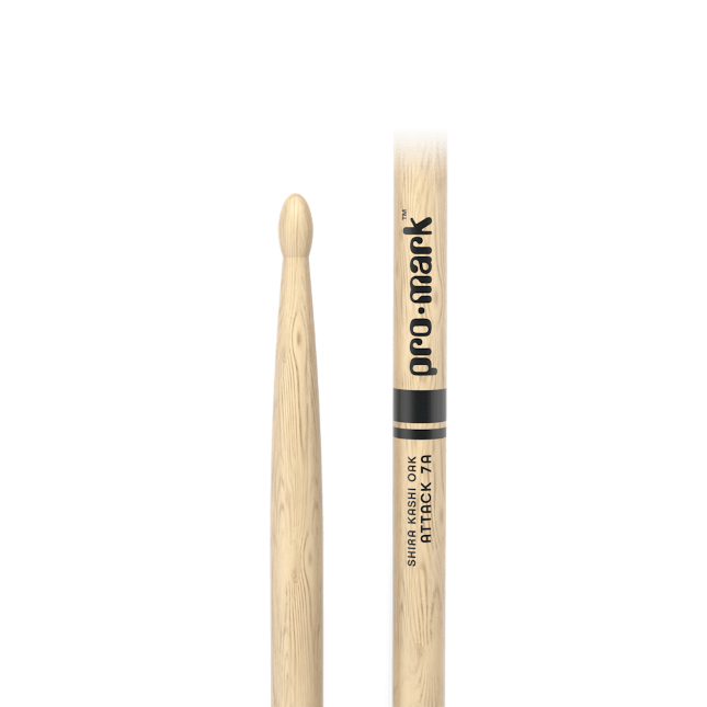 Pro-Mark Classic Attack 7A Shiri Kashi Oak - Wood Tip