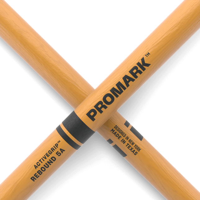 Pro-Mark ActiveGrip R5A Hickory - Wood Tip