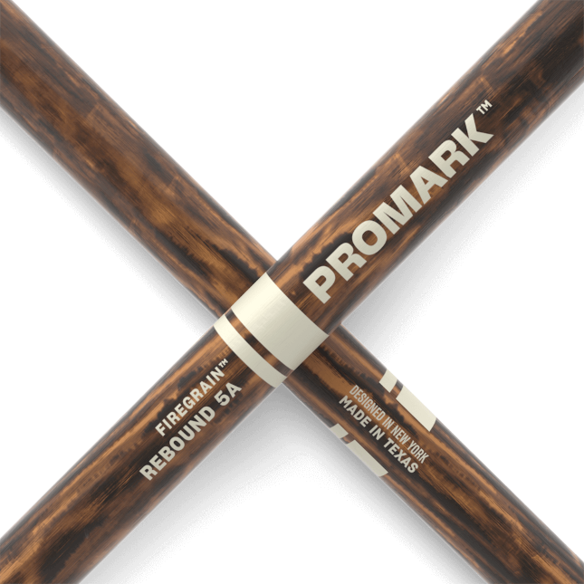 Pro-Mark Rebound FireGrain 5A Hickory Drum Sticks - Wood Tip