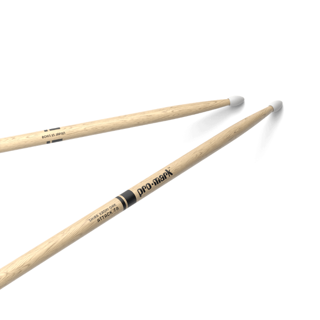 Pro-Mark Classic Attack 7A Shiri Kashi Oak - Nylon Tip