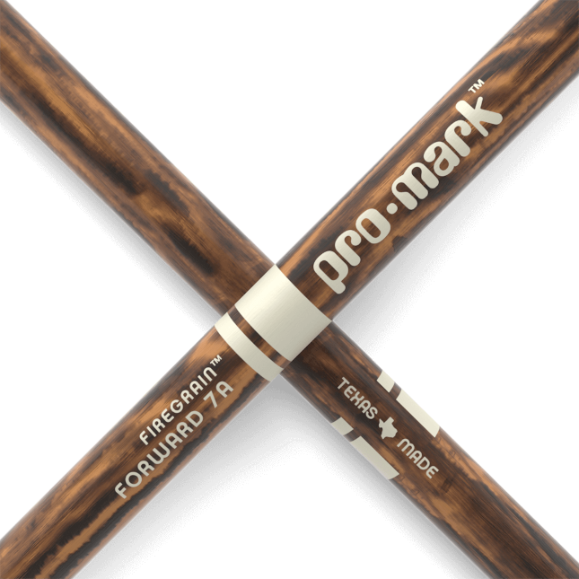 Pro-Mark Classic FireGrain 7A Hickory Drum Sticks - Wood Tip