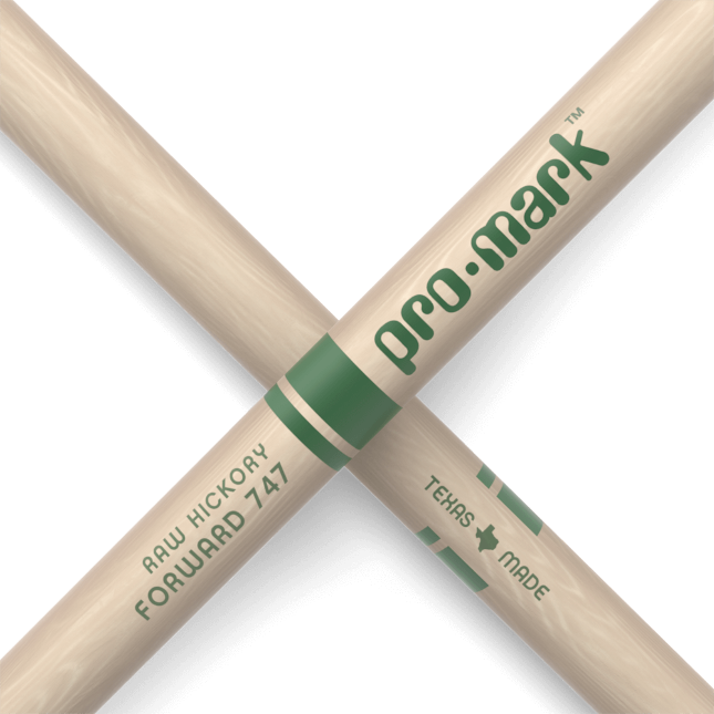Pro-Mark Classic 747 Raw Hickory - Nylon Tip