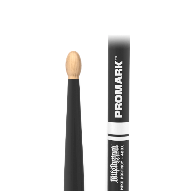 Pro-Mark Signature Mike Portnoy 420X ActiveGrip Hickory Drum Sticks