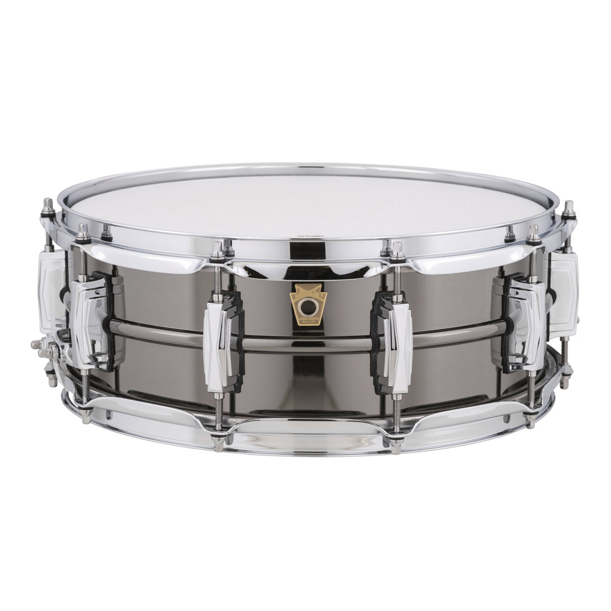 Ludwig Black Beauty 14"x5" Brass Snare Drum - Imperial Lugs
