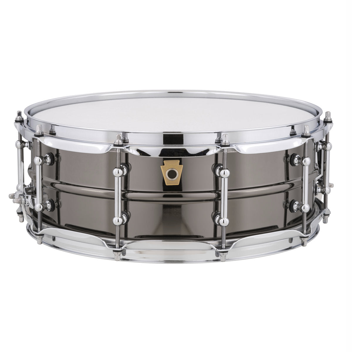 Ludwig Black Beauty 14"x5" Brass Snare Drum - Tube Lugs