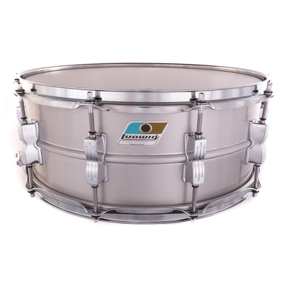 Ludwig Acrolite 14"x6.5" Brushed Aluminium Snare