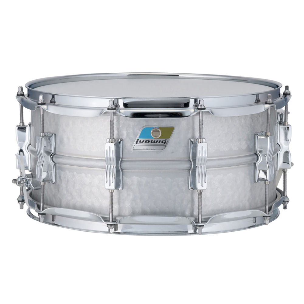 Ludwig Acrolite 14"x6.5" Hammered Aluminium Snare