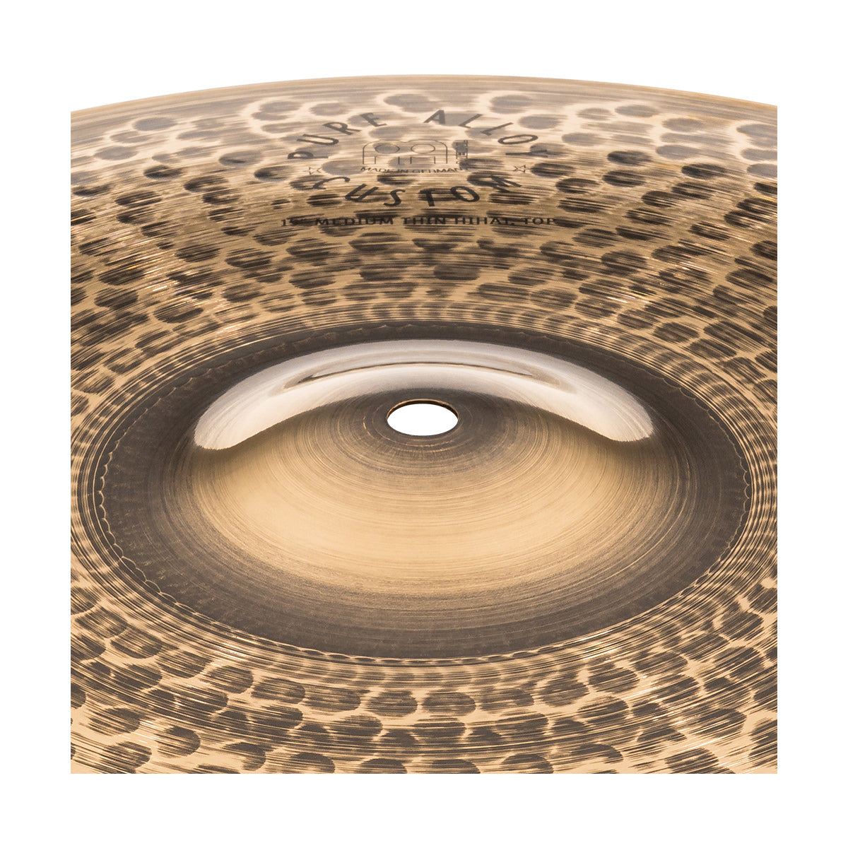 Meinl Pure Alloy Custom 15" Medium Thin Hi-Hats