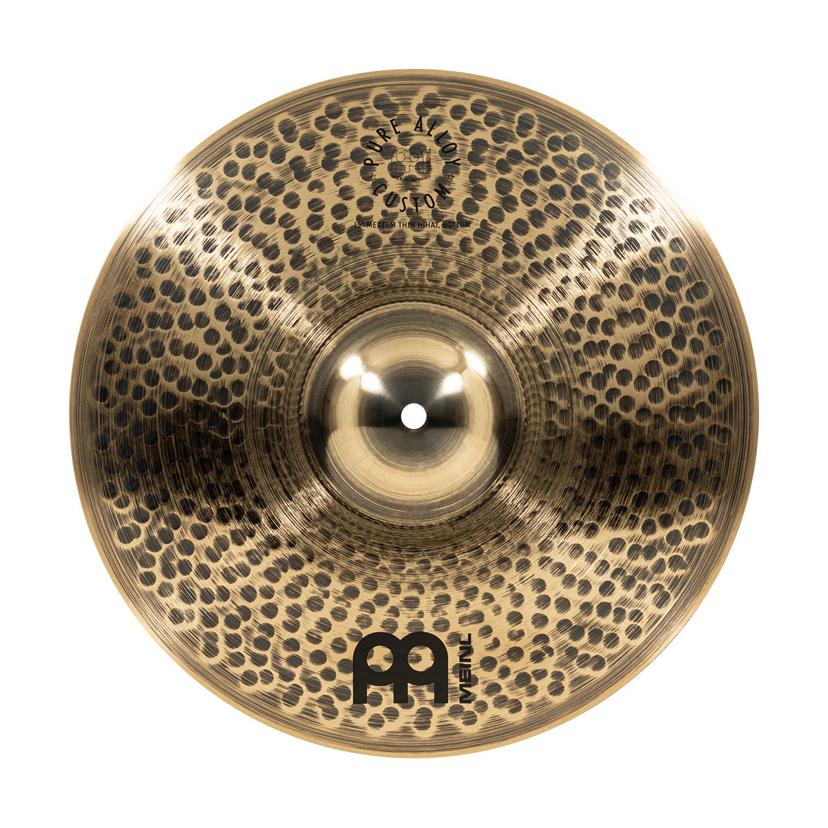 Meinl Pure Alloy Custom 15" Medium Thin Hi-Hats