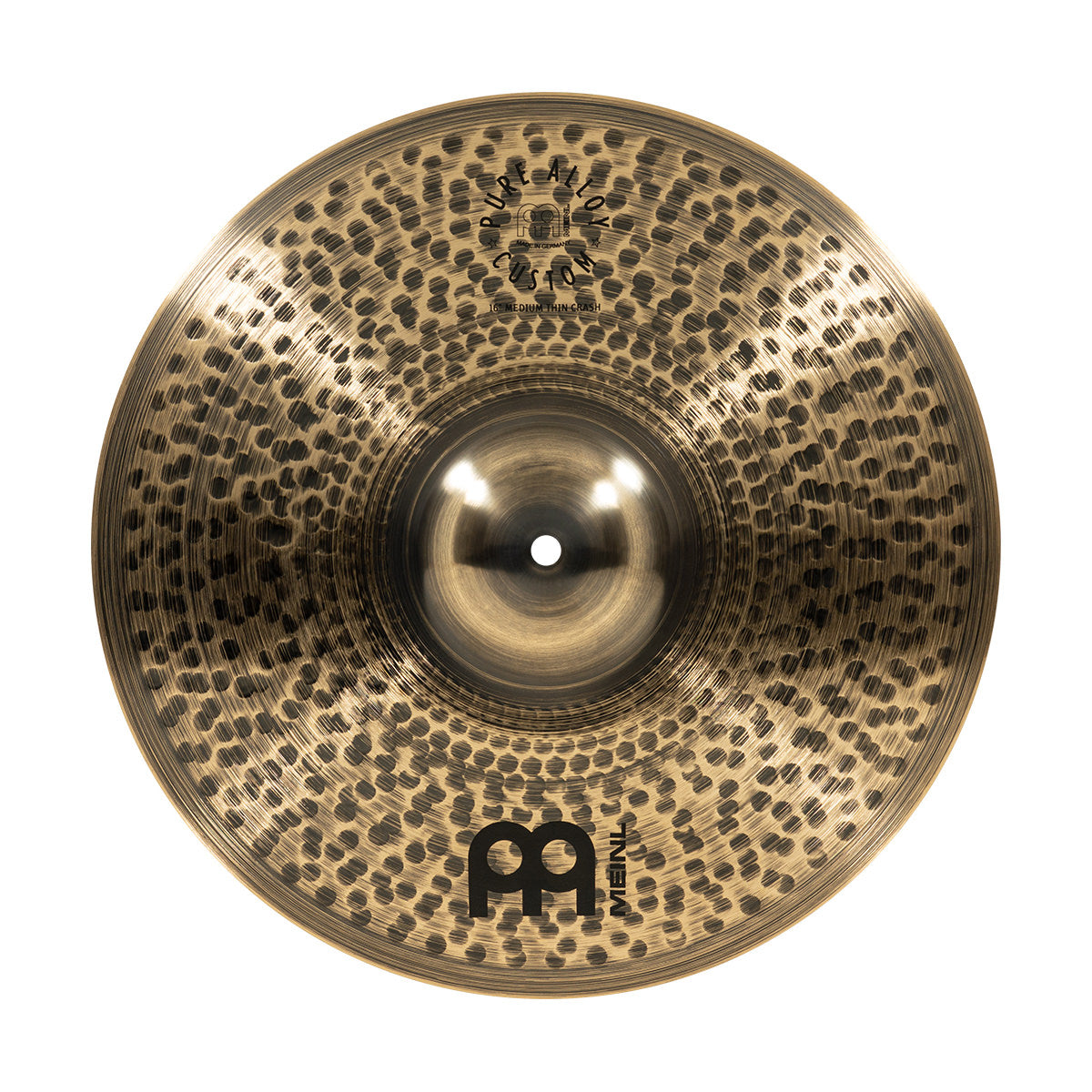 Meinl Pure Alloy Custom 16" Medium Thin Crash