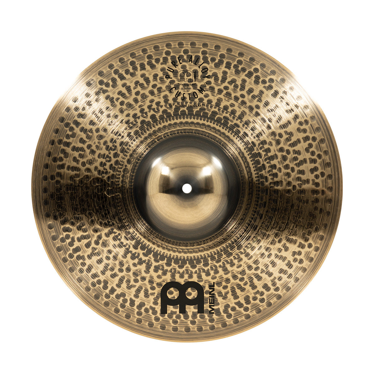 Meinl Pure Alloy Custom 18" Medium Thin Crash
