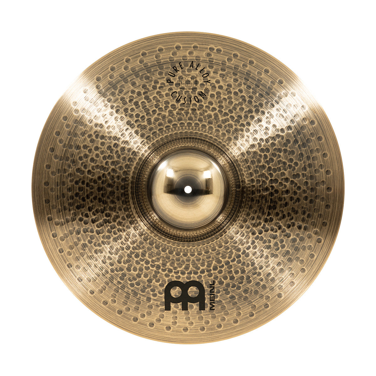 Meinl Pure Alloy Custom 22" Medium Thin Ride