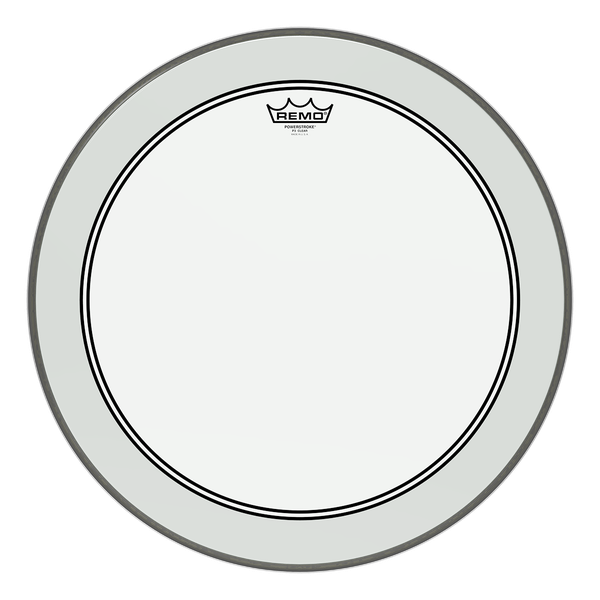Remo Powerstroke P3 Bass Drum Heads - Clear