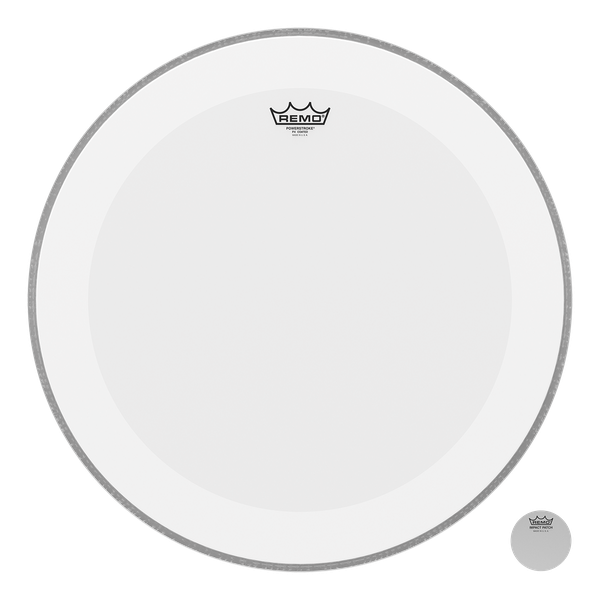 Remo Powerstroke P4 Bass Drum Heads - Coated