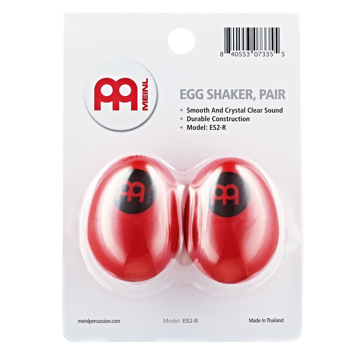 Meinl Plastic Egg Shakers - Red