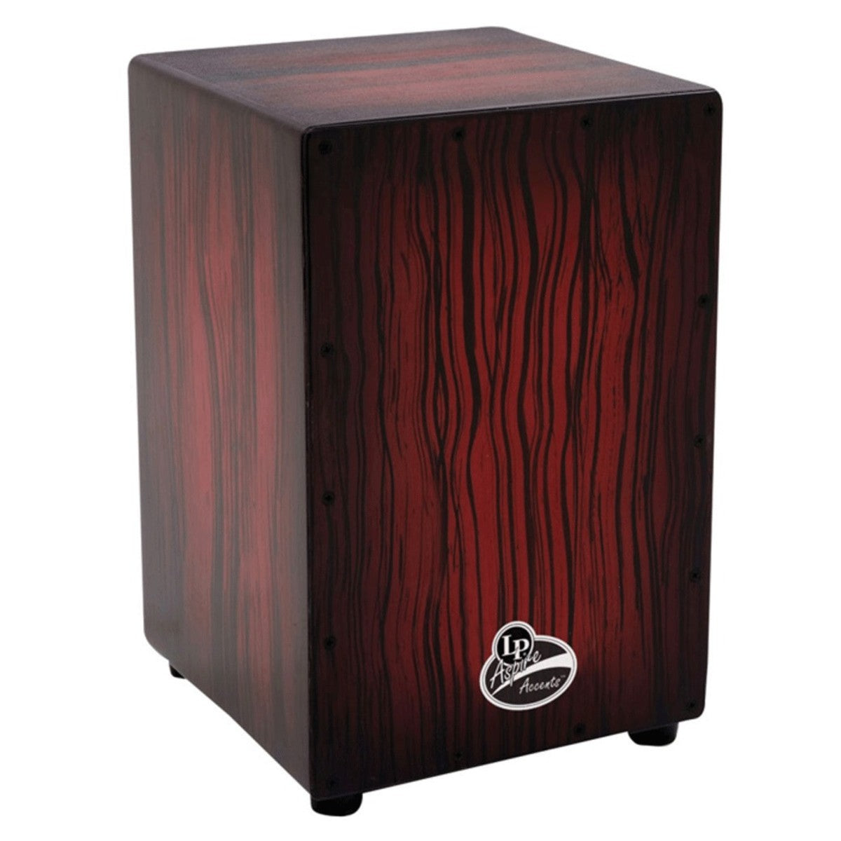 LP Percussion Aspire LPA1332-DWS Accents Cajon in Dark Wood Streak