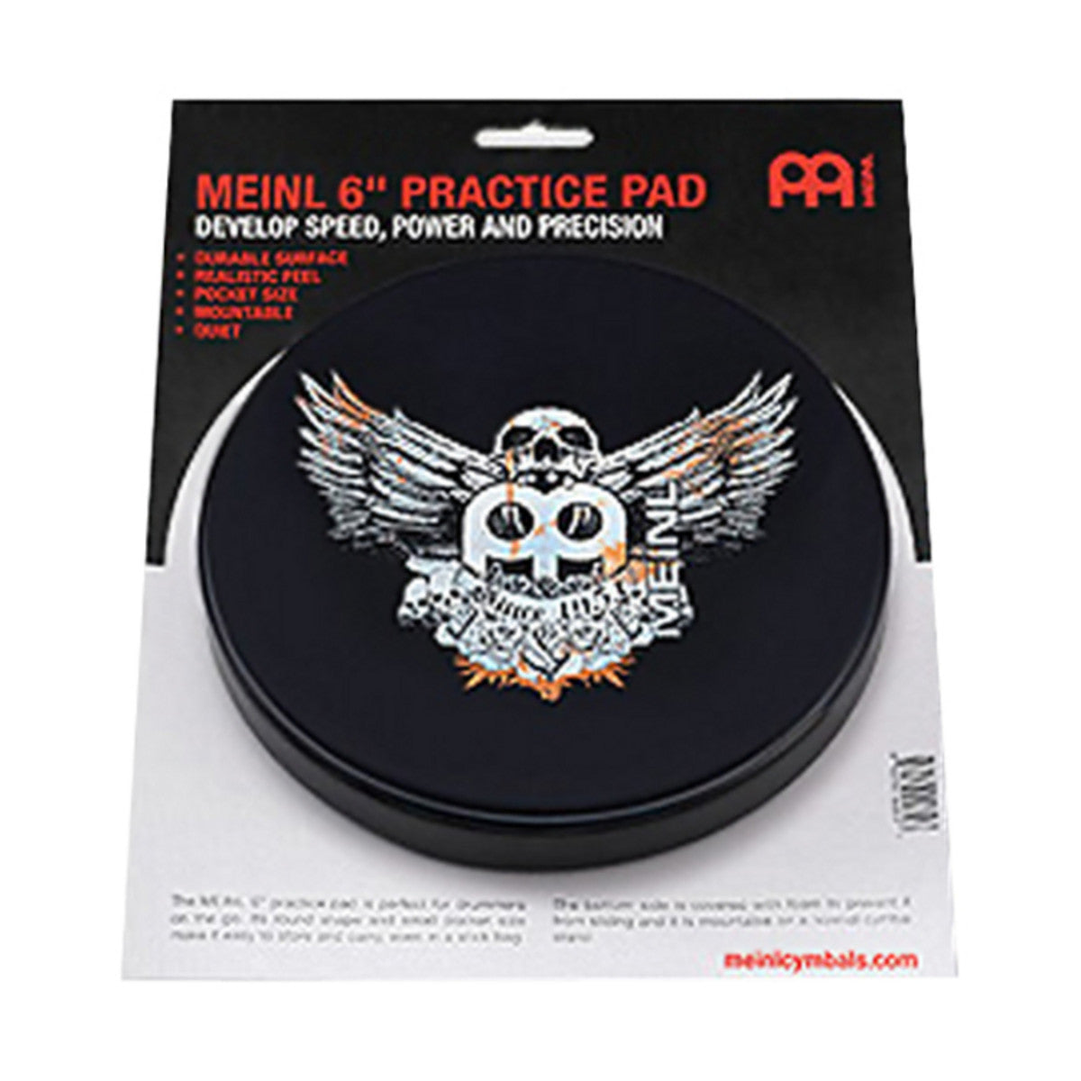 Meinl 6" Jawbreaker Design Practice Pad