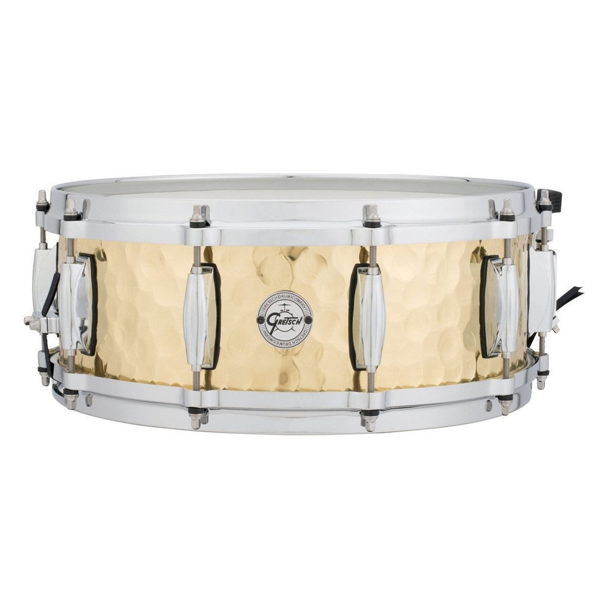Gretsch "Full Range" 14"x5" Hammered Brass Snare Drum