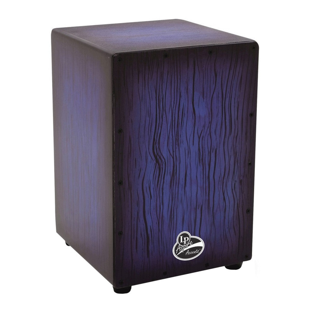 LP Percussion Aspire LPA1332-BBS Accents Cajon in Blue Burst Streak