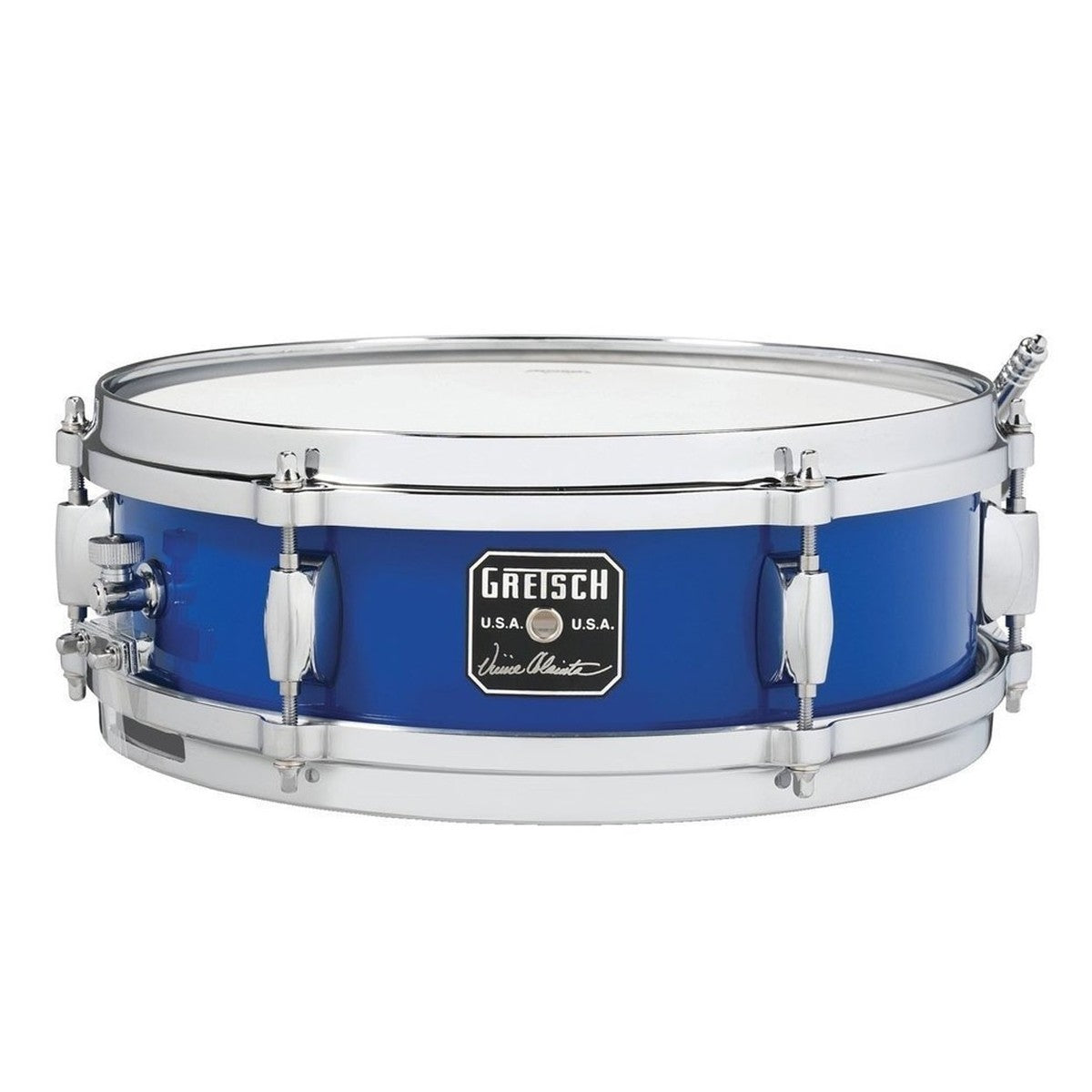 Gretsch USA Vinnie Colaiuta Signature 12"x4" Snare Drum in Cobalt Blue Gloss