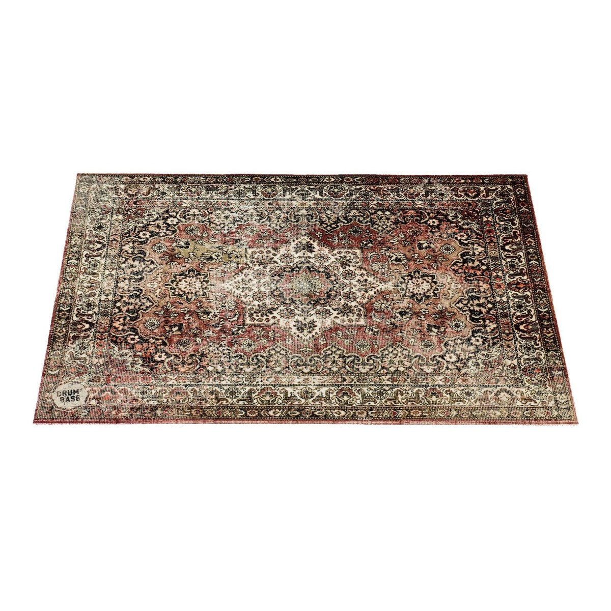 DRUMnBASE Vintage Persian Drum Rug in Classic Worn