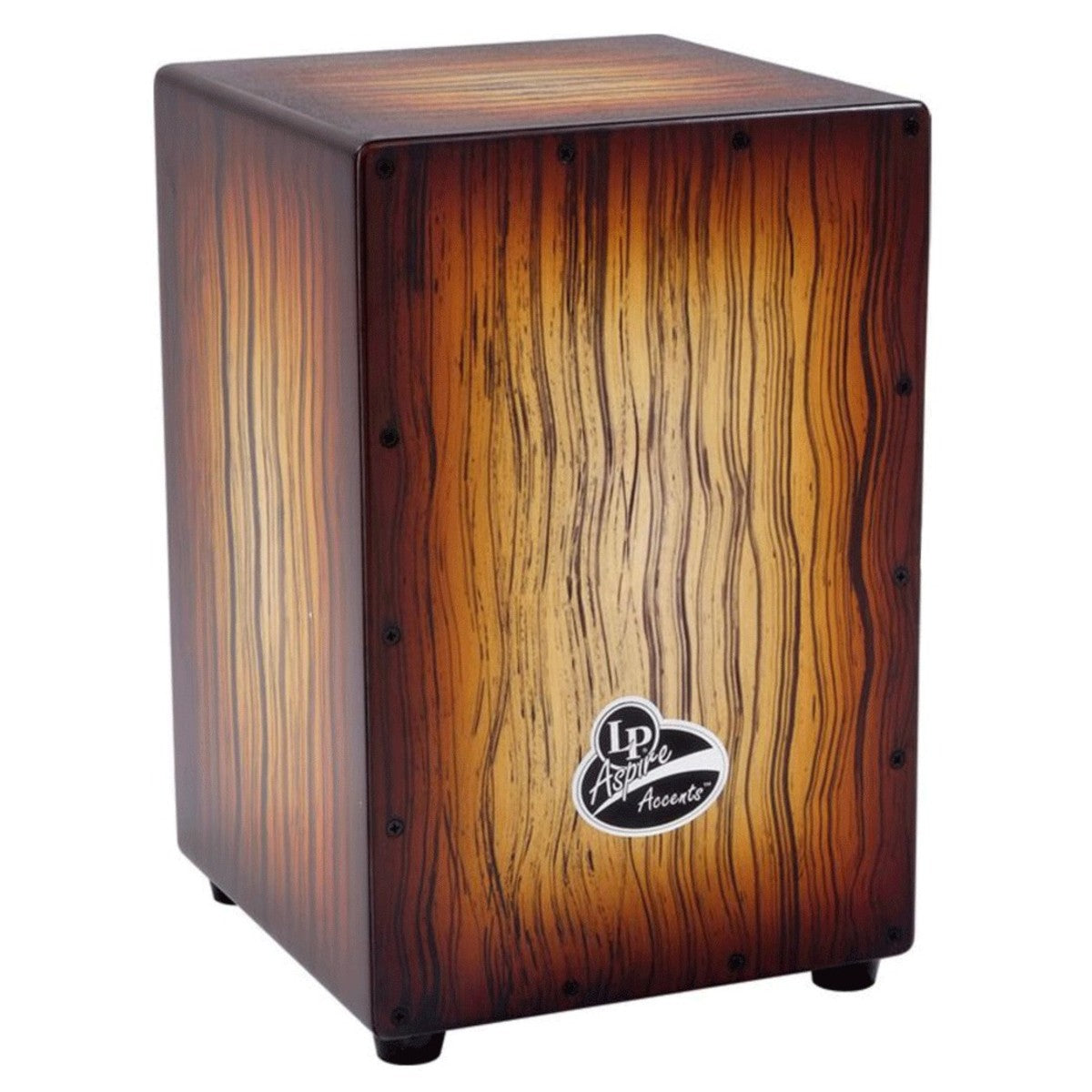 LP Percussion Aspire LPA1332-SBS Accents Cajon in Sunburst Streak