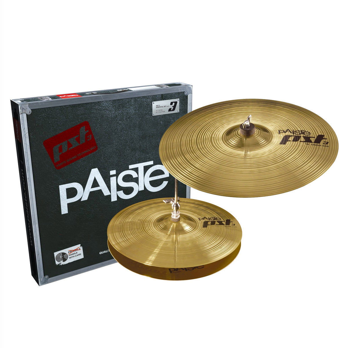 Paiste PST 3 Essential Set (13" Hats & 18" Crash/Ride)