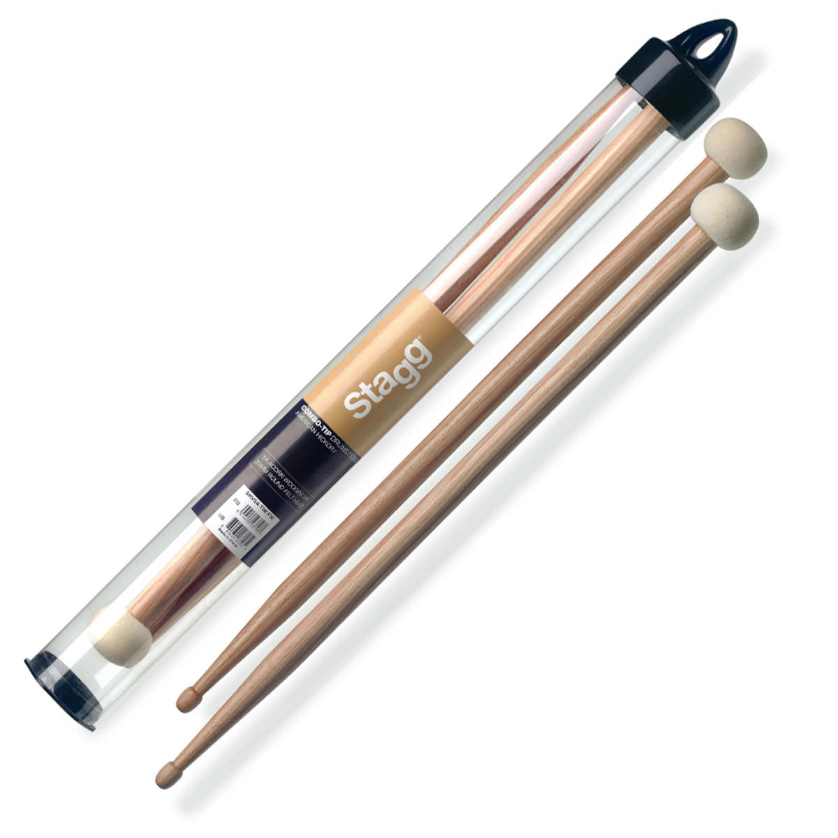 Stagg Hickory 5A Duel Stick Mallets