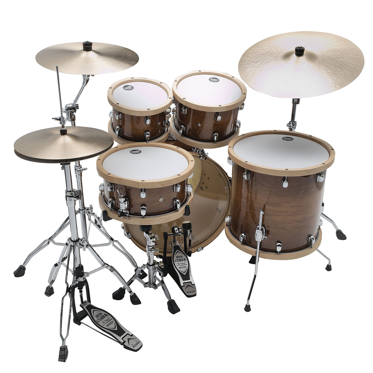 Tama S.L.P. "Studio Maple" Shell Pack in Gloss Sienna