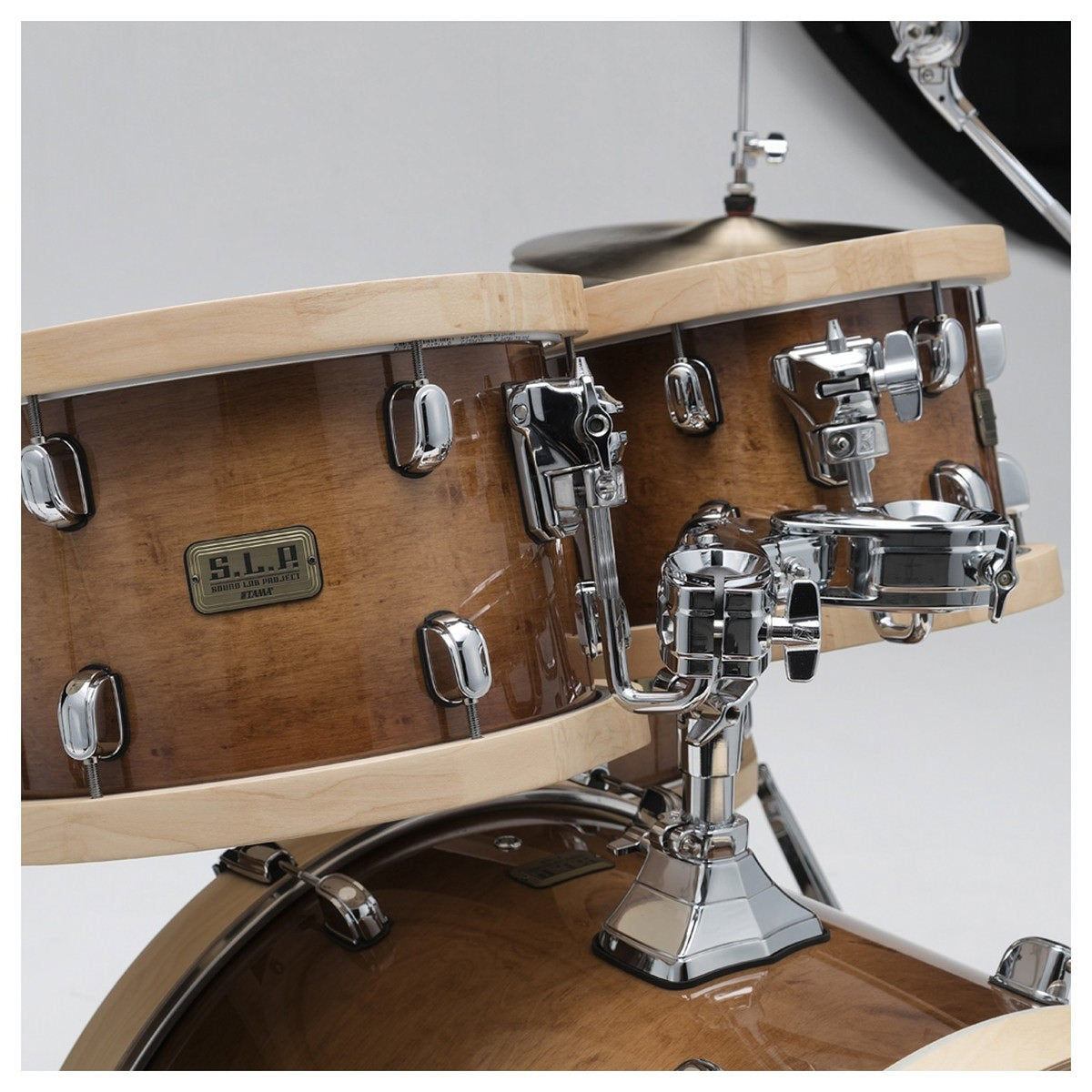 Tama S.L.P. "Studio Maple" Shell Pack in Gloss Sienna