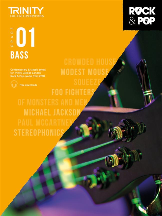 Trinity College London Rock & Pop: Bass - Grade 1