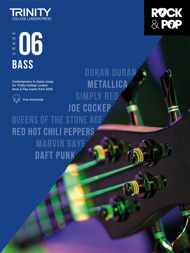 Trinity College London Rock & Pop: Bass - Grade 6