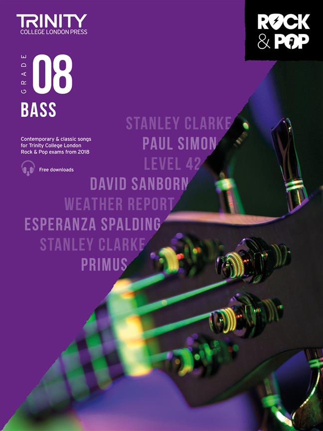 Trinity College London Rock & Pop: Bass - Grade 8