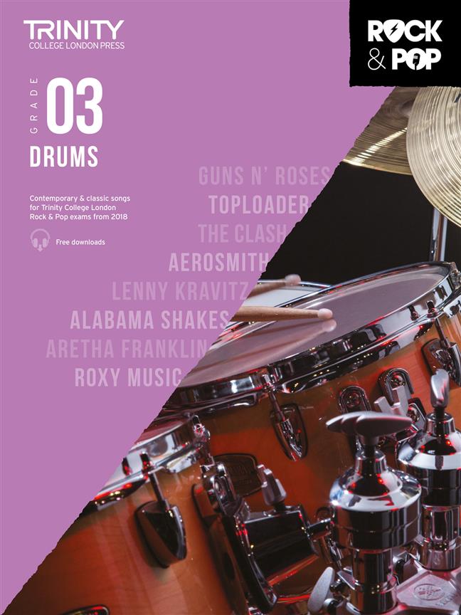 Trinity College London Rock & Pop: Drums - Grade 3