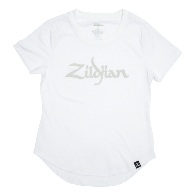 Zildjian Womens Logo T-Shirt in White