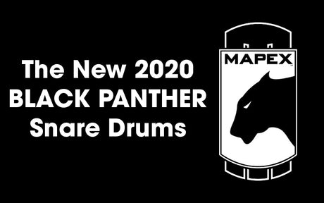 New Mapex Black Panther Snare Drums